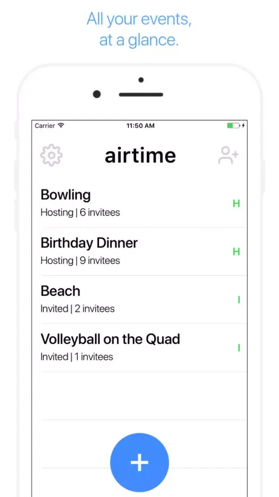 AirTime – Fast Event Scheduling for Groups স্ক্রিনশট