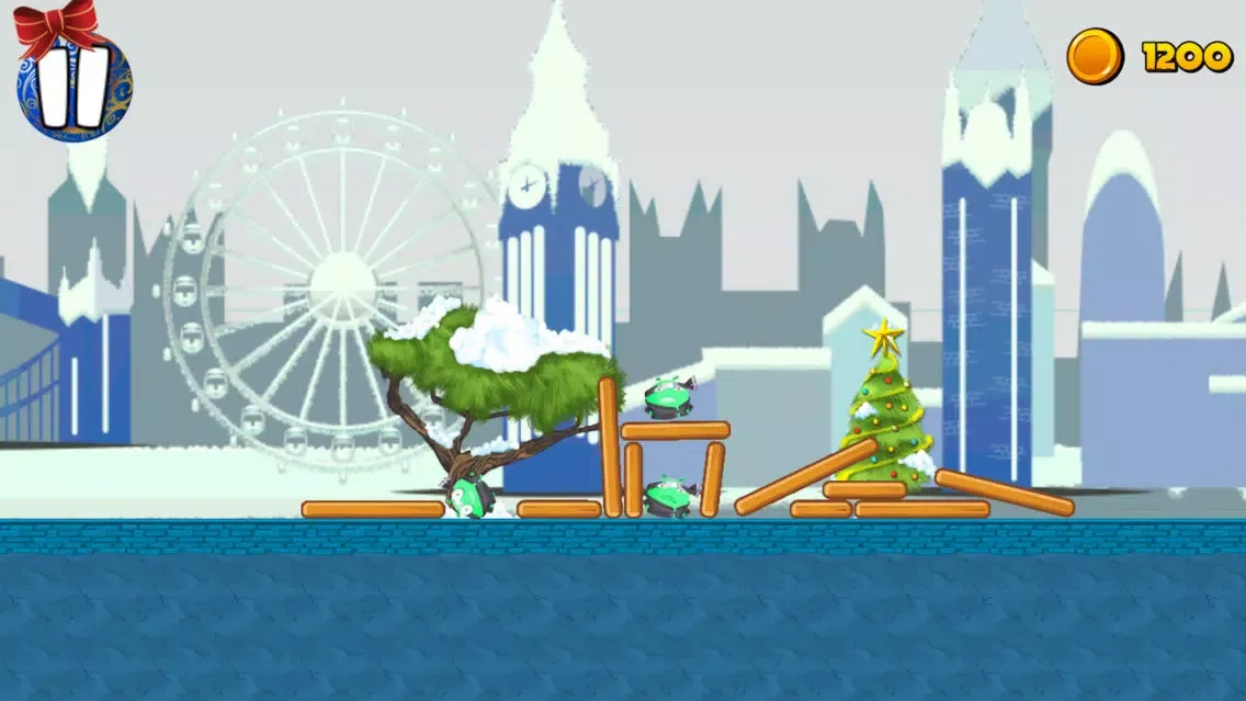 Christmas slingshot স্ক্রিনশট