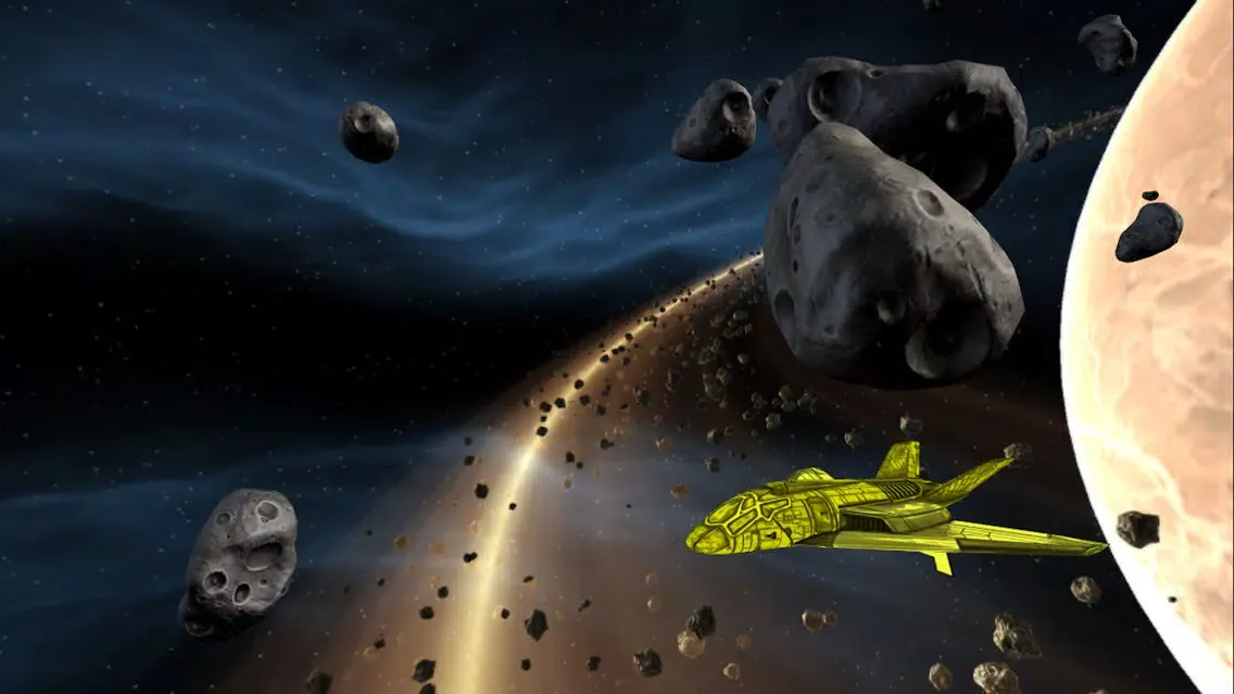 Fly in space Screenshots