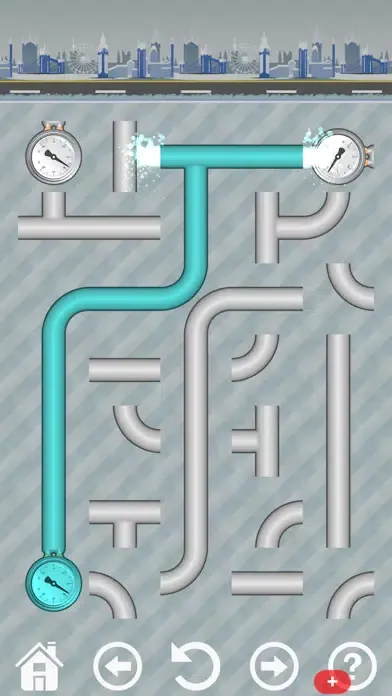 Pipe constructor: plumber game 스크린샷