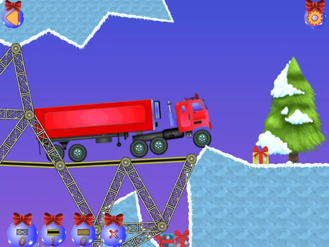 Christmas bridge - Bridge construction simulator iPad 应用截图