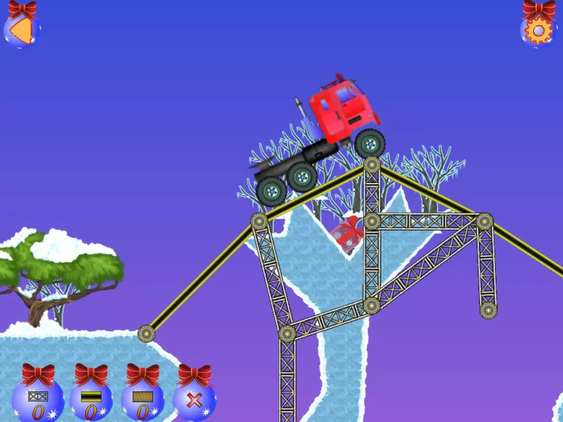 Christmas bridge - Bridge construction simulator iPad 应用截图
