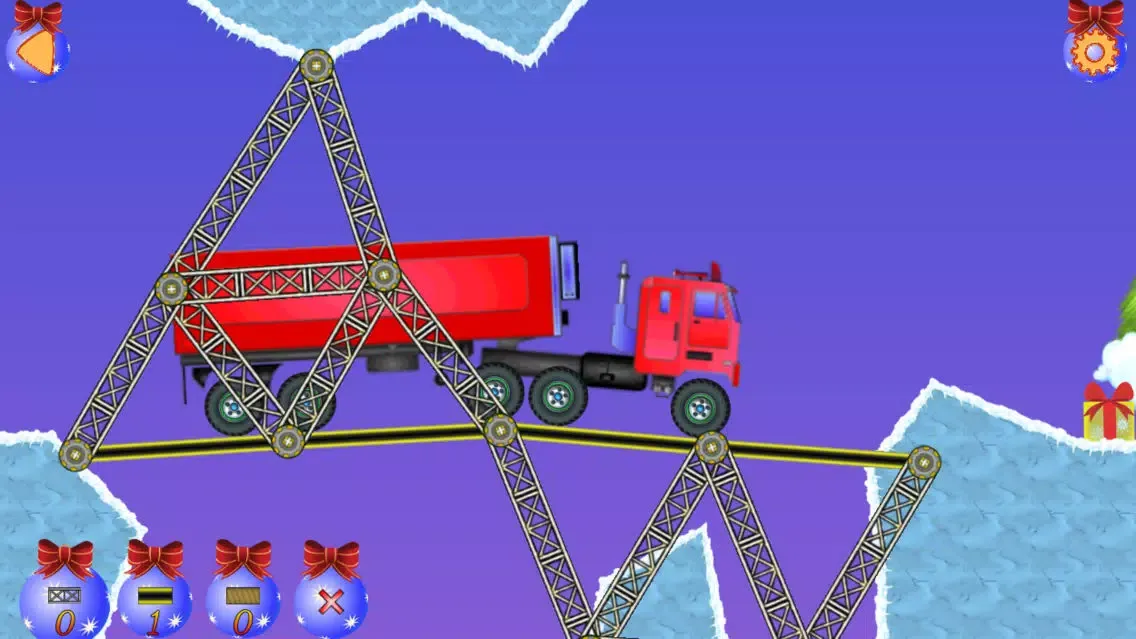 Christmas bridge - Bridge construction simulator应用截图