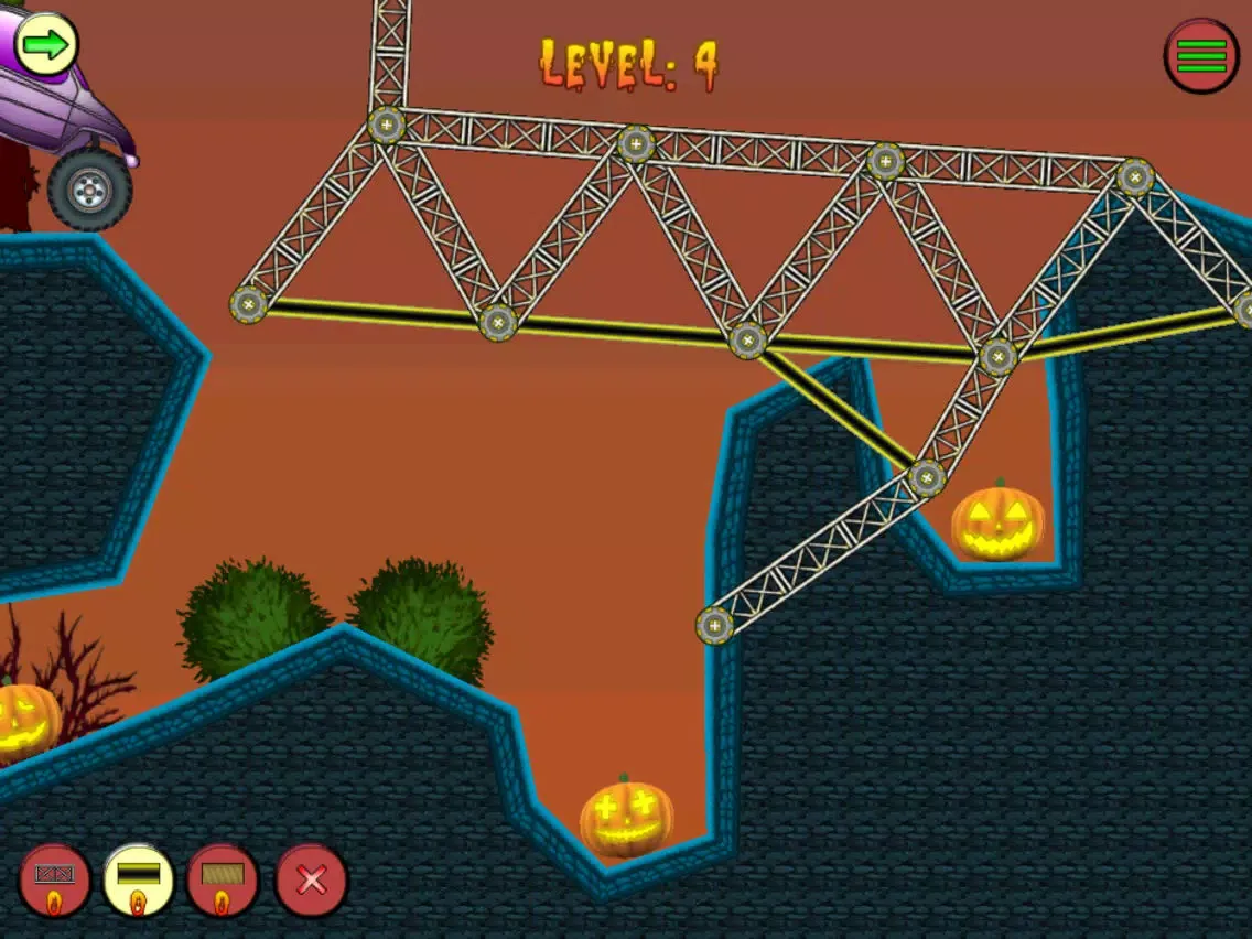 Railway bridge. Halloween iPad  Screenshots