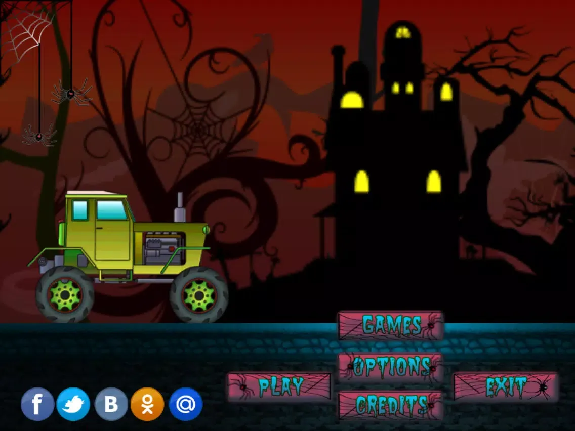 Railway bridge. Halloween iPad  Screenshots