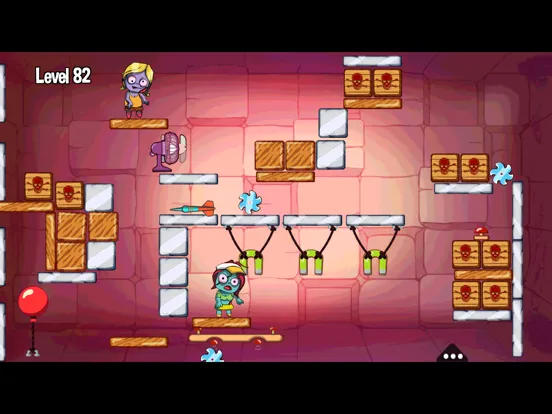 Attack Zombies - Brain Puzzle iPad 應用截圖