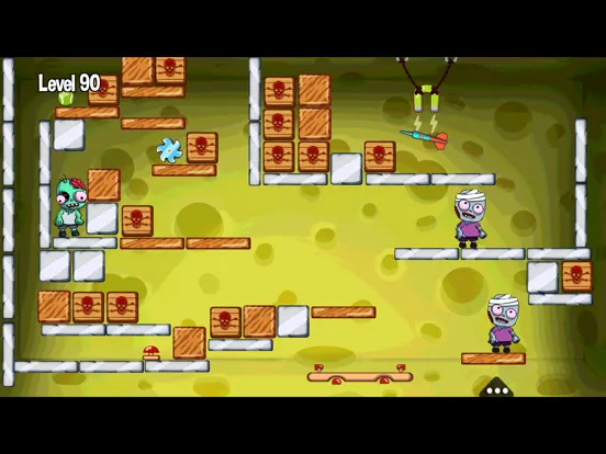 Attack Zombies - Brain Puzzle iPad 應用截圖