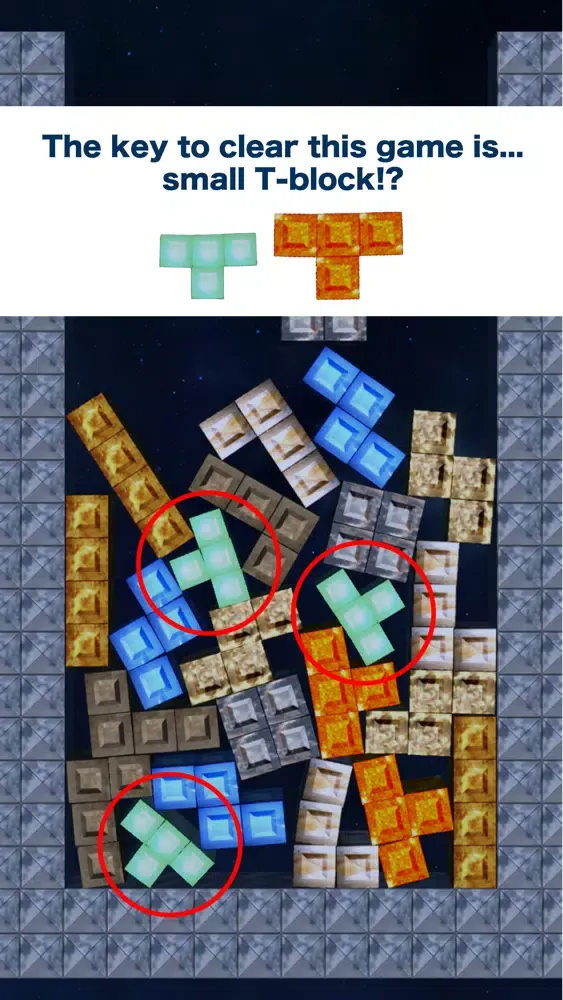Capturas de tela do Real T-Puzzle