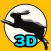 Quick Push! Silhouette Quiz 3D