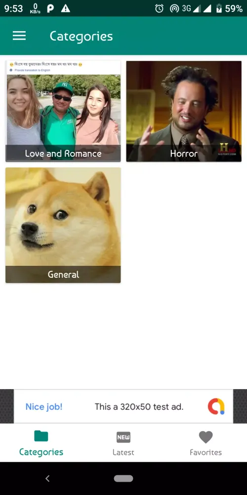 ภาพหน้าจอของ Golpo App