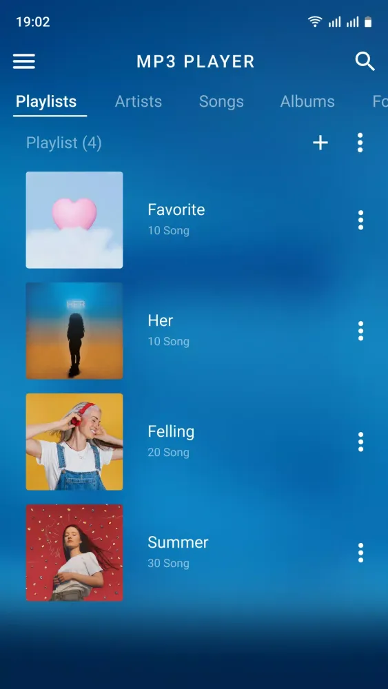 Screenshot di Music player – Mp3 player