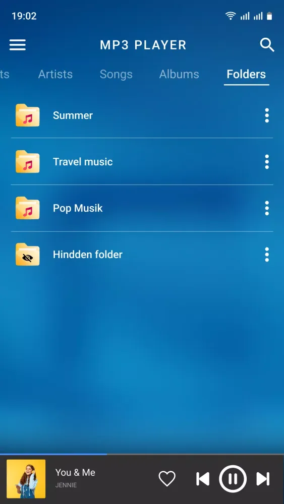 Screenshot di Music player – Mp3 player