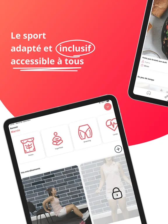 Kunto: Nutrition Sport Adapté iPad  Ekran Görüntüleri