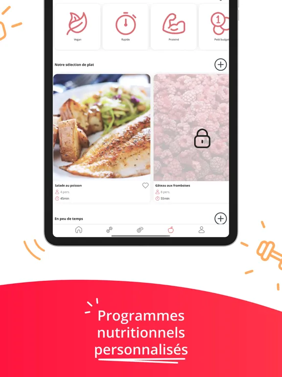 Kunto: Nutrition Sport Adapté iPad  Ekran Görüntüleri