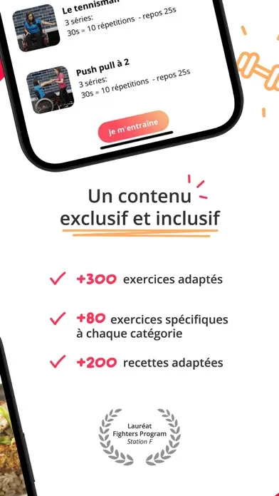 Kunto: Nutrition Sport Adapté Ekran Görüntüleri