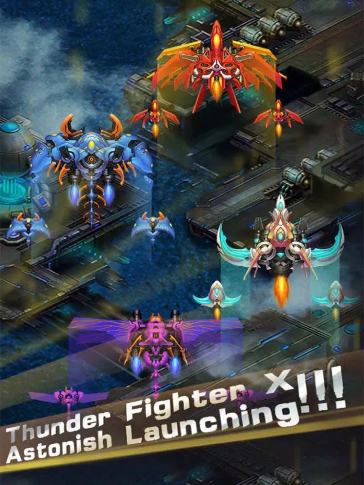 Thunder Fighter X iPad  Screenshots