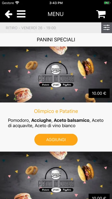 Panini in curva应用截图