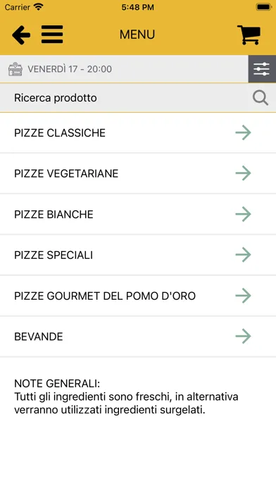 Capturas de pantalla de Pomo d’oro