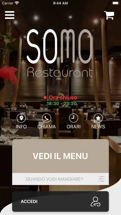 Capturas de pantalla de Somo Restaurant