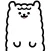 anime alpaca sticker