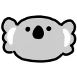 animated koala sticker
