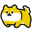anime cute animal sticker