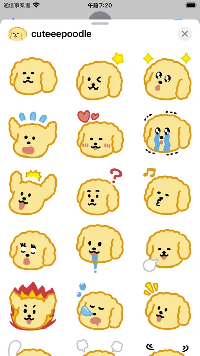 Captures d'écran de cuteee poodle
