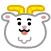 cutee goat sticker