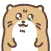 cute otter sticker