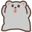 cutee rat sticker