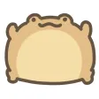 cutee toad sticker cutee toad sticker