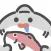 gray shark sticker