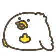 movin duck sticker