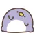 soft penguin sticker