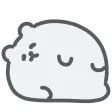 soft polar bear sticker soft polar bear sticker