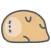soft sloth sticker