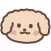toy poodle sticker