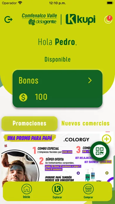 Comfenalco ValleDelagente Kupi سکرین شاٹس