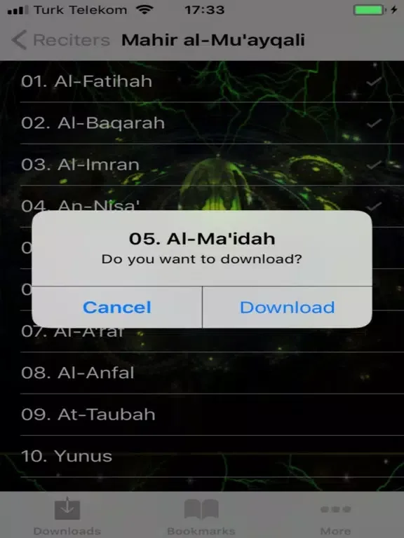 Capturas de tela do Holy Quran video and MP3 iPad 