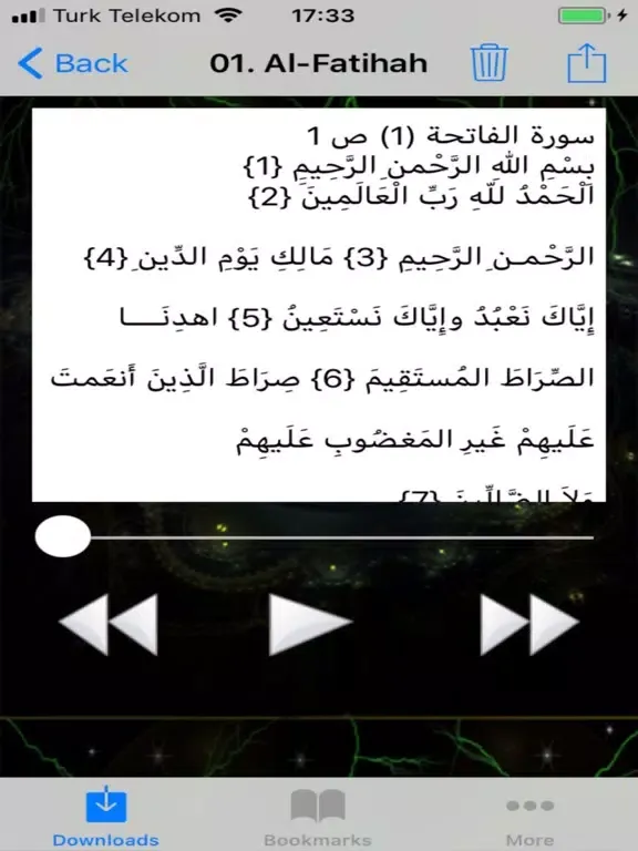 Capturas de tela do Holy Quran video and MP3 iPad 