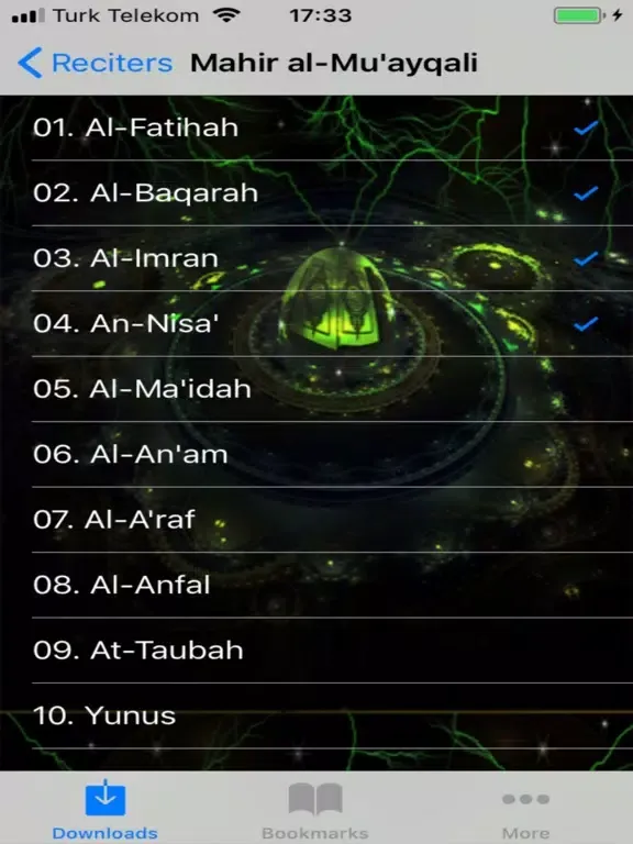Capturas de tela do Holy Quran video and MP3 iPad 