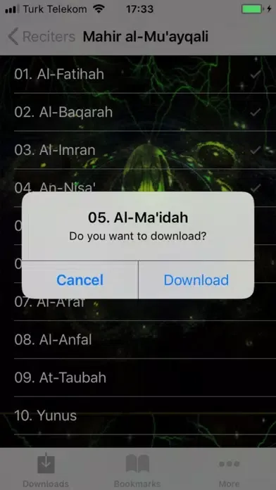 Capturas de tela do Holy Quran video and MP3