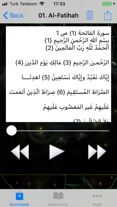 Capturas de tela do Holy Quran video and MP3