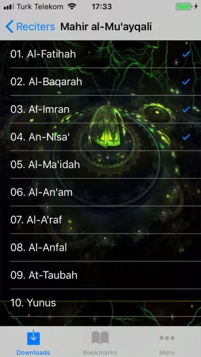Capturas de tela do Holy Quran video and MP3