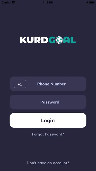 Zrzuty ekranu KurdGoal