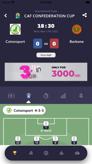 Zrzuty ekranu KurdGoal