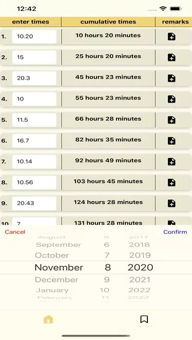 Tangkapan skrin Easy Time Calculator
