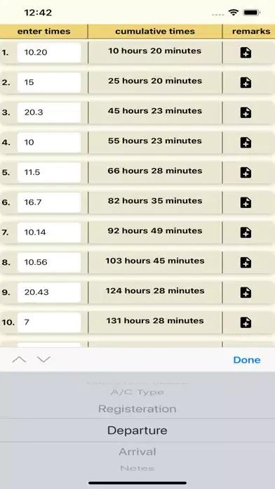 Tangkapan skrin Easy Time Calculator