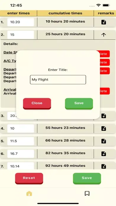 Tangkapan skrin Easy Time Calculator