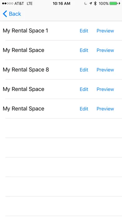 Capturas de pantalla de My Rental Space